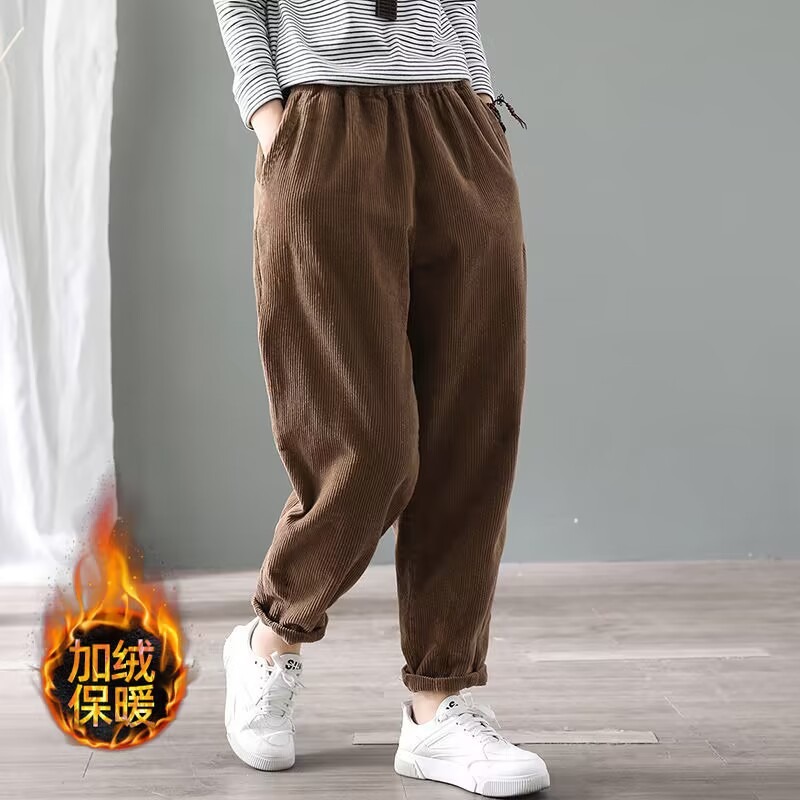 Dames corduroy harembroeken me - Corduroy Pant Warm recensie en prijs